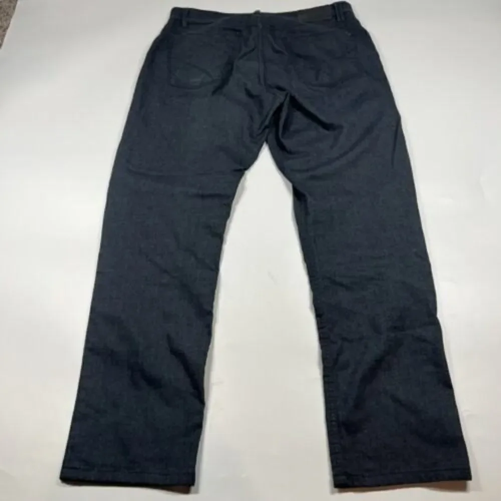 Brax Feel Good Mens Cooper Fancy Pants Straight Leg Gray Size 33x29 Regular Fit